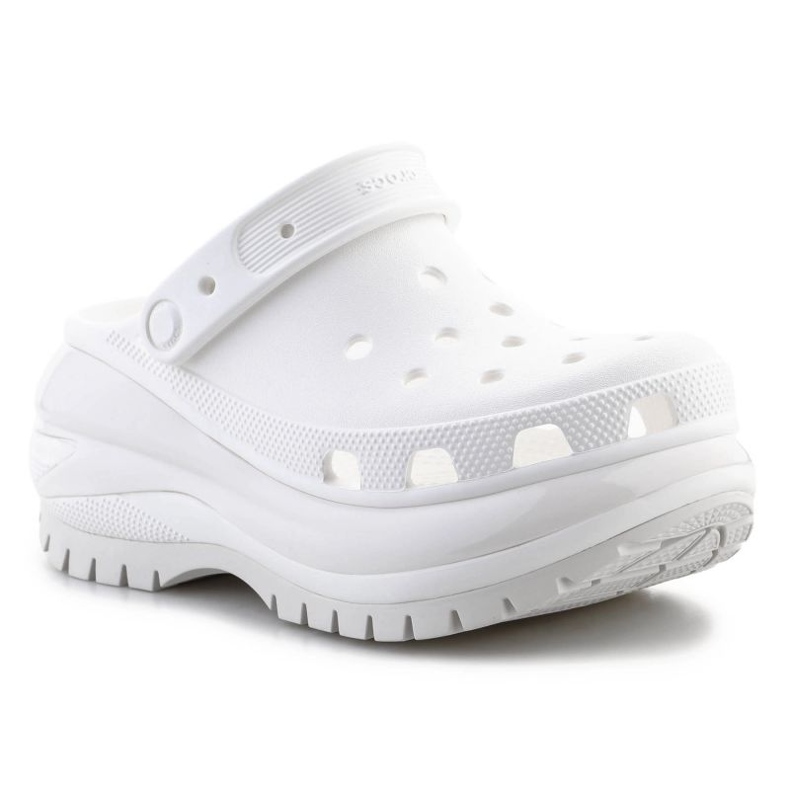 Infradito Crocs Mega Crush Clog 207988-100 bianco 2