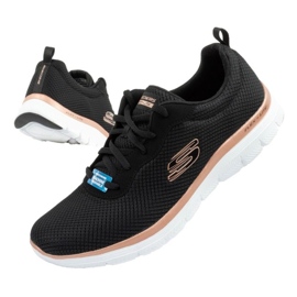 Scarpe Skechers Flex Appeal 4.0 Brillant View 149303/BKRG nero 1