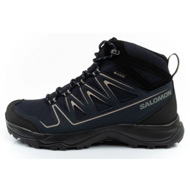 Scarpe Salomon onis con una membrana nera 471013 nero 1
