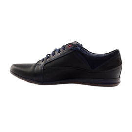 Scarpe sportive da uomo Nikopol 1568 nere blu navy nero 3