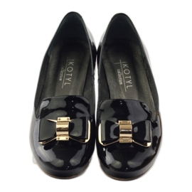 Décolleté da donna Kotyl 3404 oro nero 4