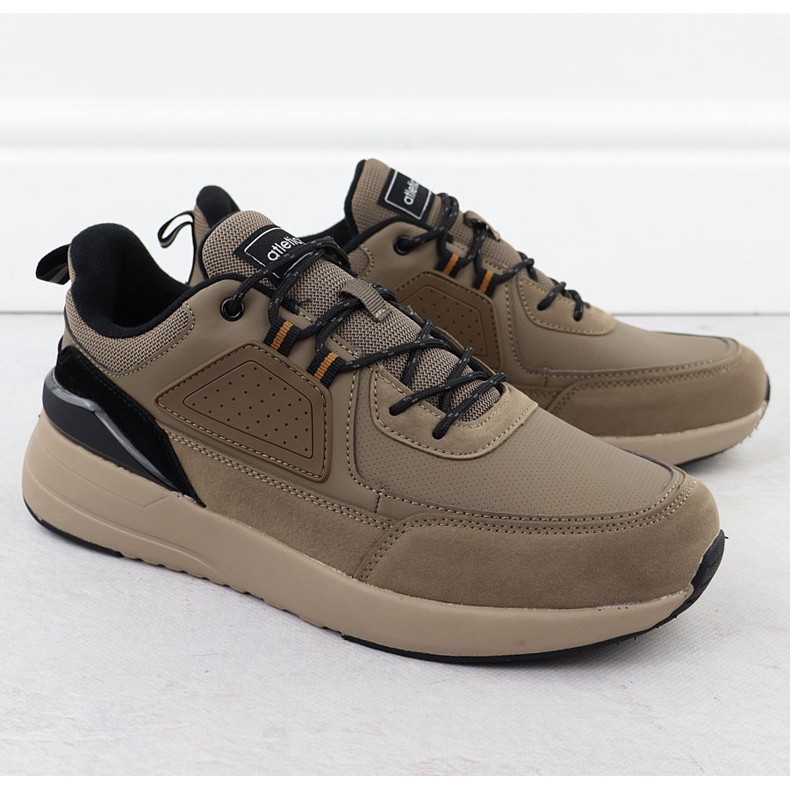 Scarpe sportive maschili Brown Atletico VB17395 marrone 1
