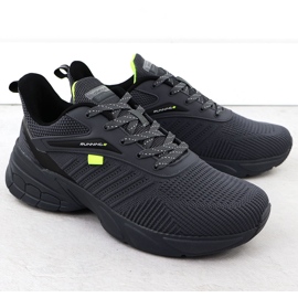 Scarpe sportive da uomo Atletico grigio VB17566 1