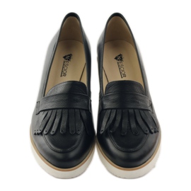 Scarpe da donna Neścior 057 nere nero 4