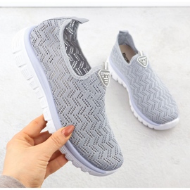 Scarpe sportive da donna Slip Openwork su grigio artiker 56c1016 1