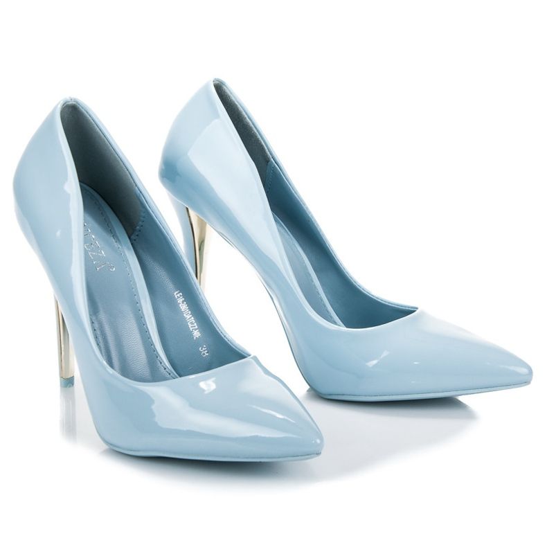 Vinceza Spille laccate blu 1