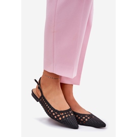 Ballerina a ruote nere nero 1