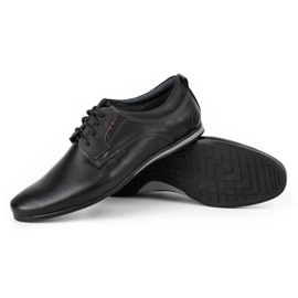 Olivier Scarpe da uomo in pelle 731 nere nero 3