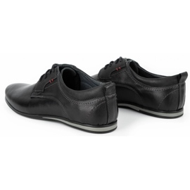 Olivier Scarpe da uomo in pelle 731 nere nero 6
