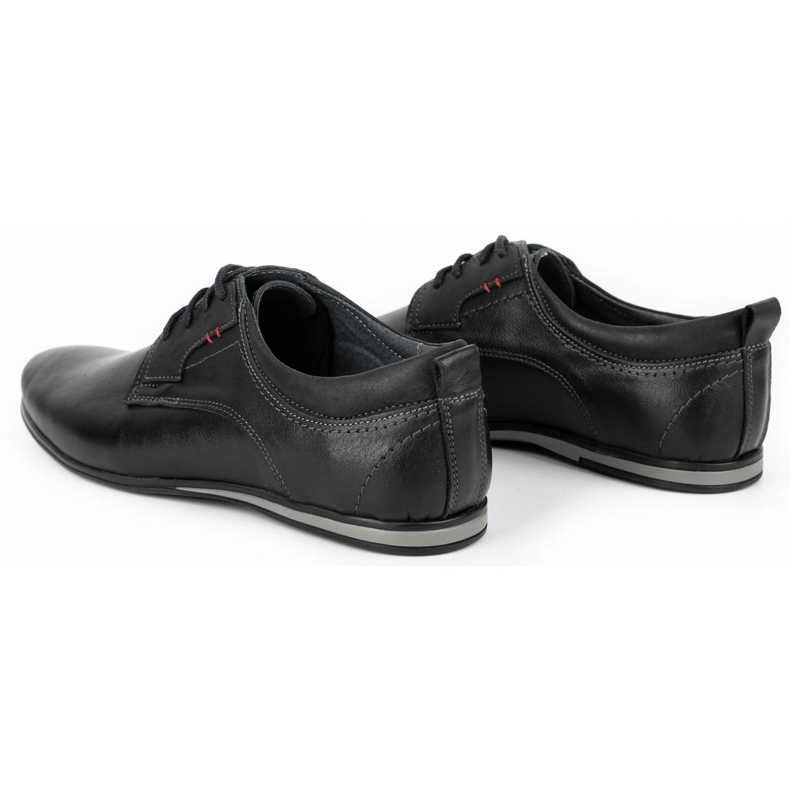 Olivier Scarpe da uomo in pelle 731 nere nero 6