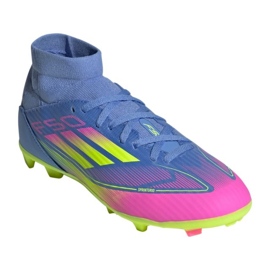 ADIDAS F50 League FG/Mg Mid JP7264 SCARPE DI CALCIO blu 2