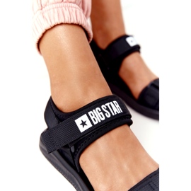 Sandali sportivi da donna Big Star HH274A024 Black nero 1
