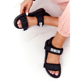 Sandali sportivi da donna Big Star HH274A024 Black nero 5