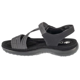 Sandali Rieker 64870-00 sandali nero 1