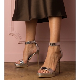 Tacchi alti alti alti argento d'argento 1