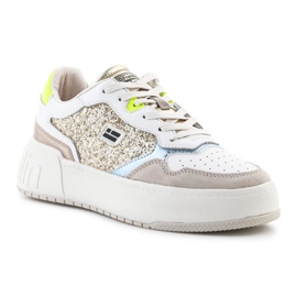 D.Franklin Court Basic Glitter DFSH321096 Gold Scarpe bianco 1