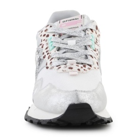 D.Franklin Scarpe Vibla Zig Patch DFSH378006-SILV bianco 2