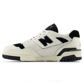 New Balance unisex bb550leg scarpe bianche e nere bianca 1