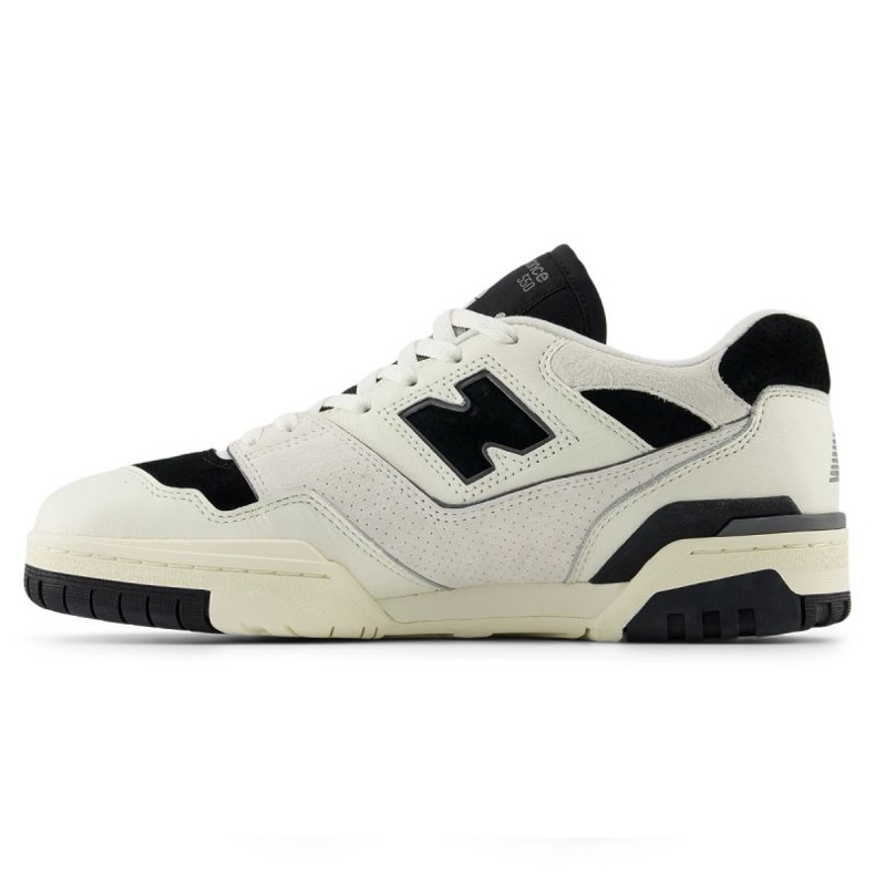 New Balance unisex bb550leg scarpe bianche e nere bianca 1