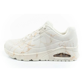 Skechers Schechers UNO 155584/OFWT SCARPE bianco 1