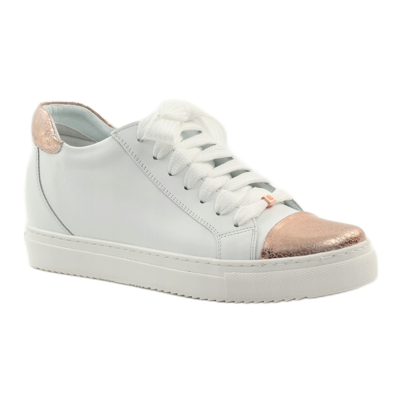 Scarpe sportive bianche da donna Badura bianca rame 3