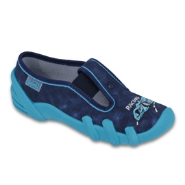 Slifori per bambini di Befado 290x173 blu navy 1