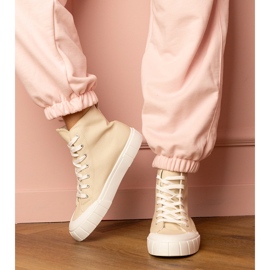 Inna Sneakers alte Citta beige 1