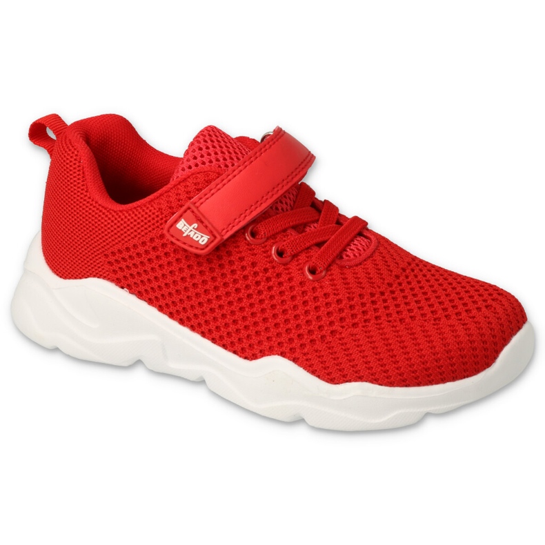 Scarpe sportive per bambini di Befado con velcro 516x204 rosso 1