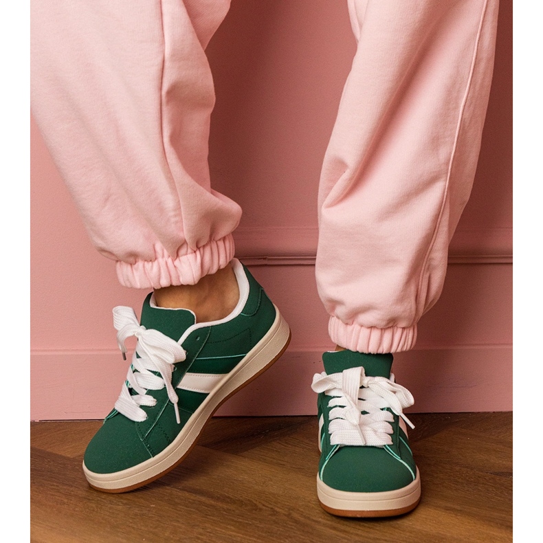 Sneaker green sneaker da donna verde 1