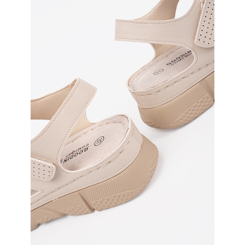 Goodin Sandali femminili classici beige 2