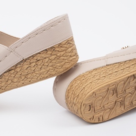 Goodin Le zeppe delle donne beige 1