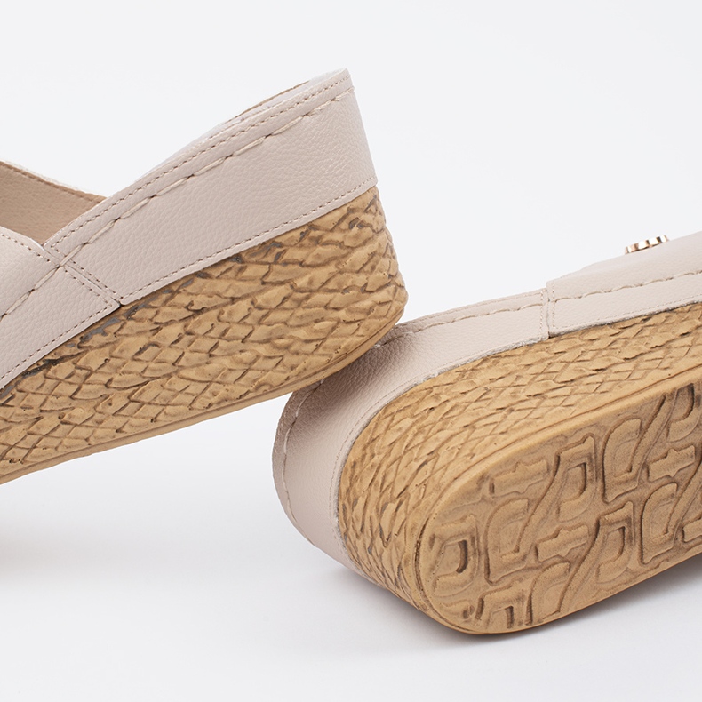 Goodin Le zeppe delle donne beige 1