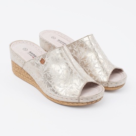 Goodin Zeppe da donna beige leggero 1