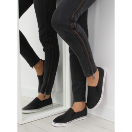 Sneakers slip-on nero faccia nera xl08p Nero 2