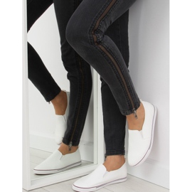 Sneakers slip-on bianche xl08p bianche bianco 2