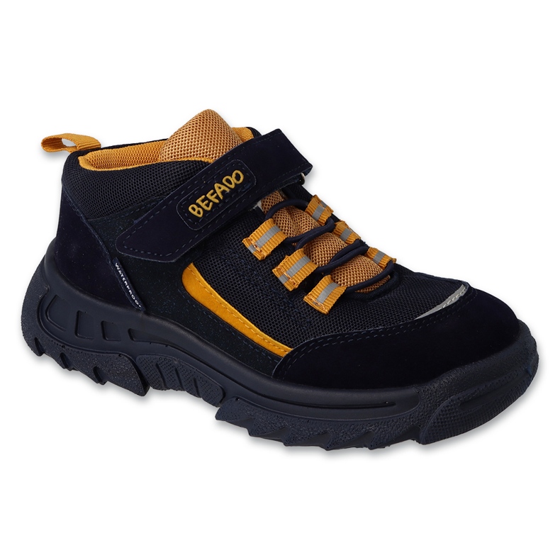 Pantaloni da trekking impermeabili Befado per bambini 515Y003, blu navy 1