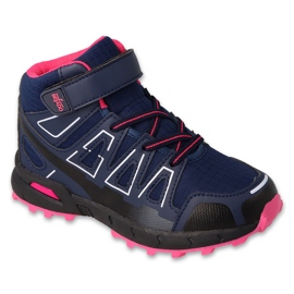 Trekking per bambini Befado 518X001, blu navy e rosa 1