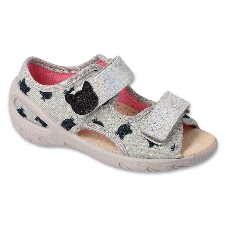 BEFADO SANDALS INSERT CETTURA CHIEDILE 065P176 GREI CATTI grigio 1