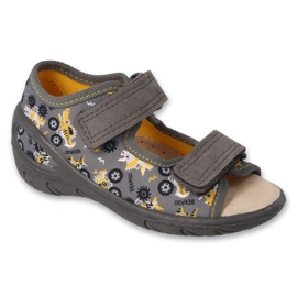 Scarpe per bambini Befado pu 063X012 grigio 1