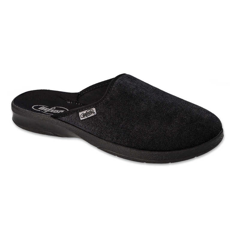 Ciabatte in pu da uomo Befado 548M032 nere nero 1