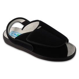 Dr.orto Befado Men's Hins PU 983M004 Black Velcro nero 2