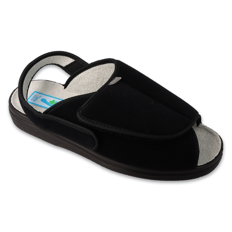 Dr.orto Befado Men's Hins PU 983M004 Black Velcro nero 2