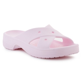 CROCS CLASSIC WOMENS CROVE FLIP FLOPS 210840-6ZW rosa 1