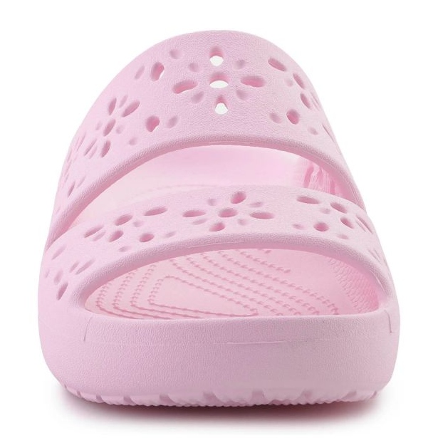 Crocs classico taglio floreale sandalo 210966-6W rosa 2