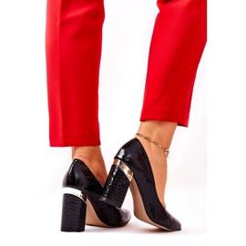 Lewski Shoes Lewski Pompe in pelle 3117 Nero 4