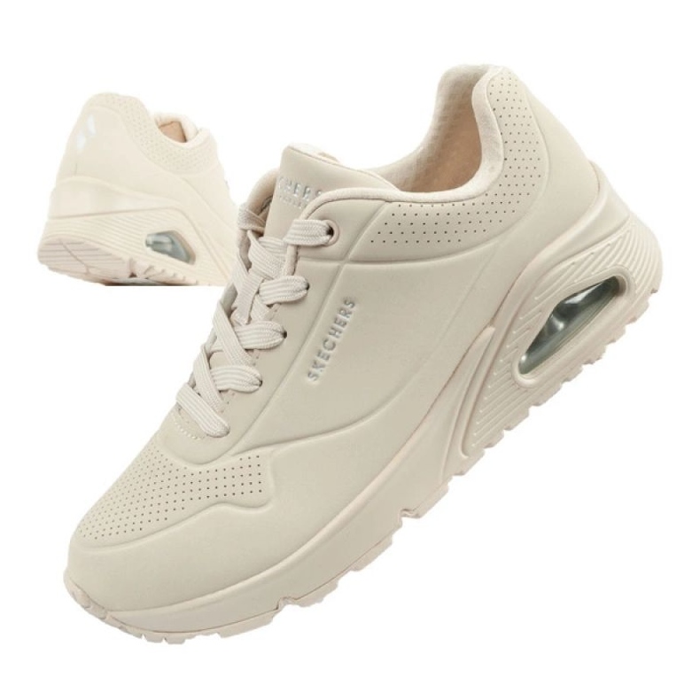 Scarpe Skechers Uno 73690/OWHT beige 1