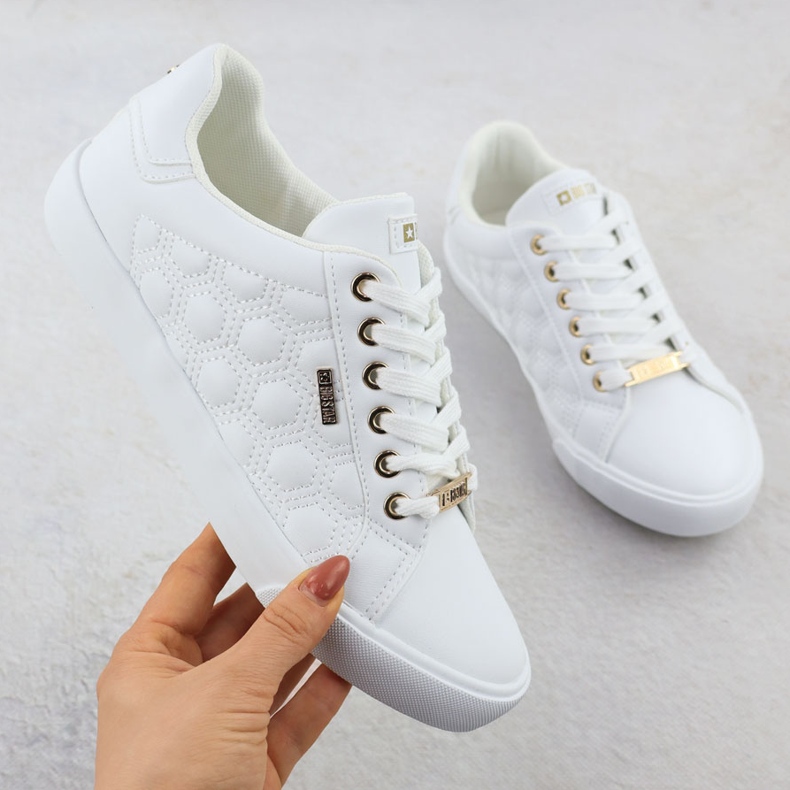 Sneaker da donna Ecoski White Big Star RR274322 bianca 1
