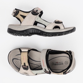 Goodin Sandali sportivi multicolore beige 1