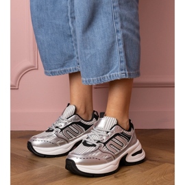Sneaker d'argento sport sneaker 1