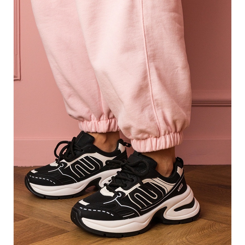 Sneaker nere sport sneaker nero 2